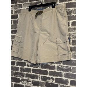 Columbia Sportswear XCO Men's Cargo Shorts XL Khaki Belted Mesh Lined